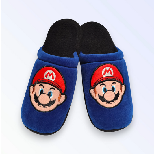 Pantuflas Animadas Térmicas Cartoon MARIO