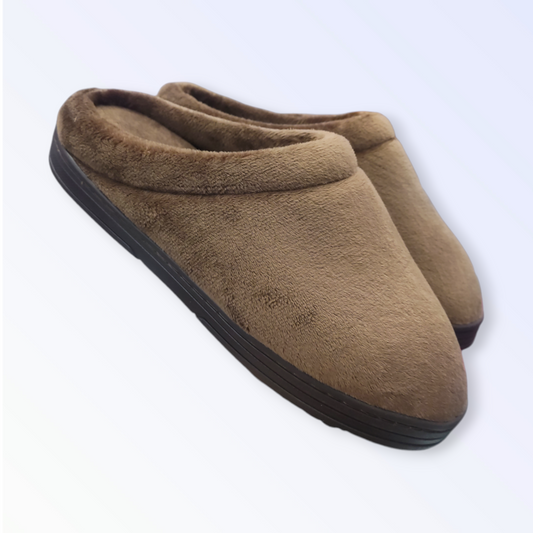 Pantuflas confort Clasic Marron termicas