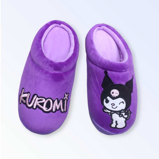 Pantuflas confort Kuromi termicas