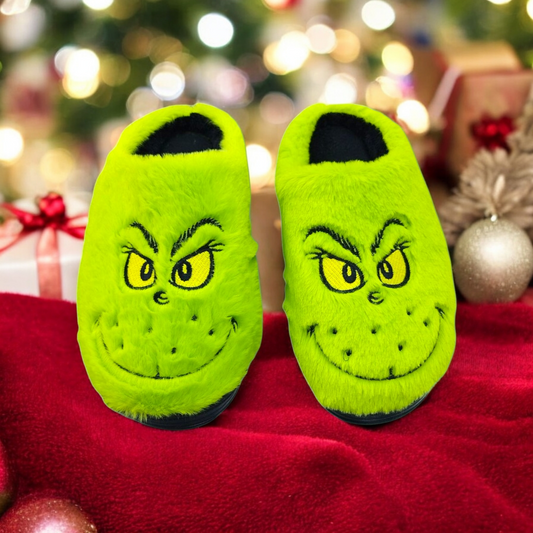 Pantuflas Confort Grinch