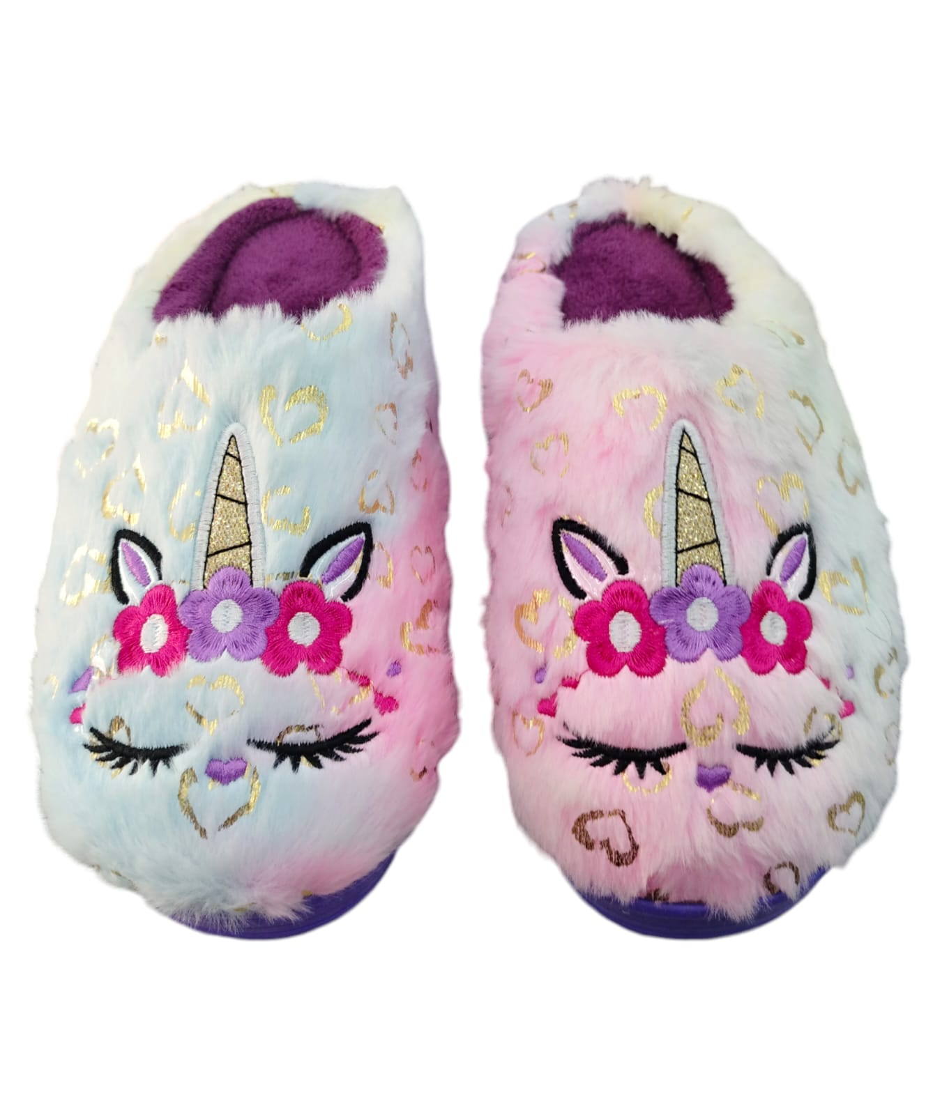 Pantuflas Confort Térmicas Cartoon Unicornio