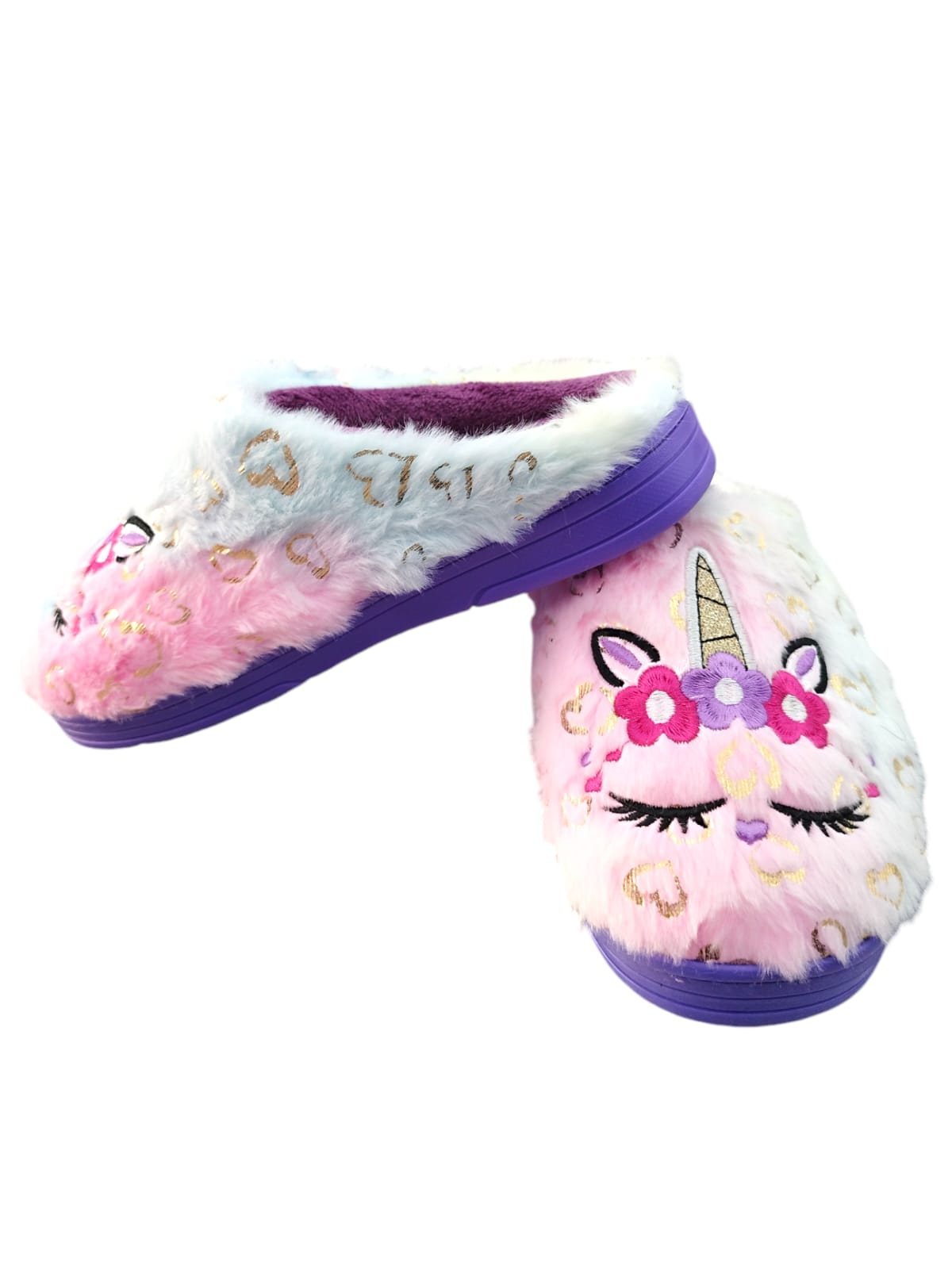 Pantuflas Confort Térmicas Cartoon Unicornio