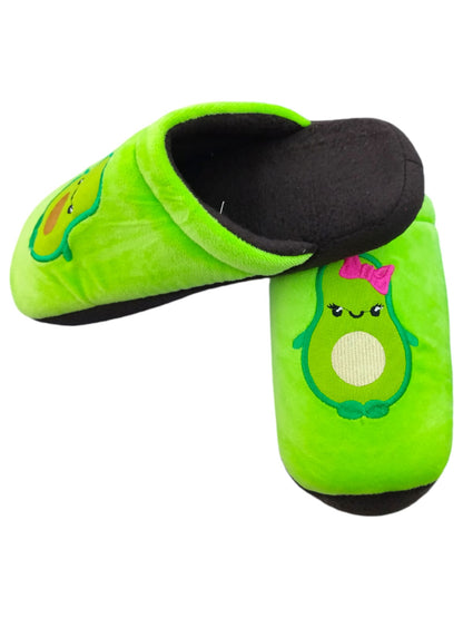 Pantuflas Animadas Térmicas Cartoon Aguacate