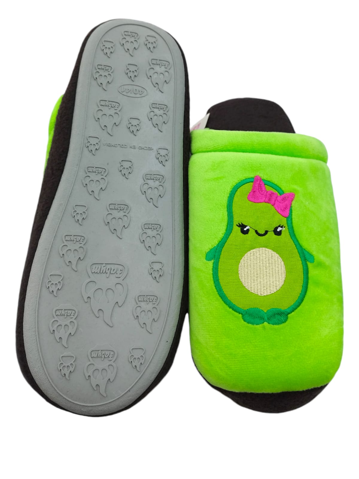 Pantuflas Animadas Térmicas Cartoon Aguacate