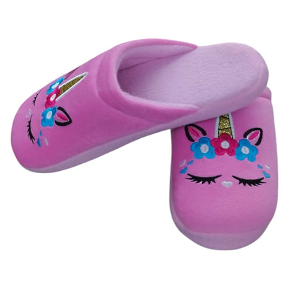 Pantuflas Animadas Térmicas Cartoon Unicornio