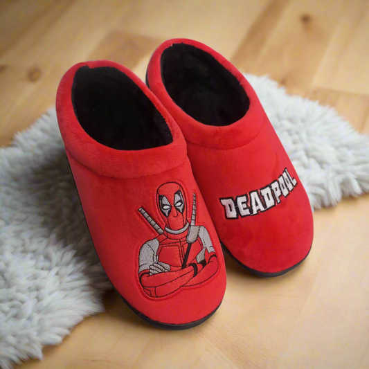 Pantuflas confort Deadpool termicas